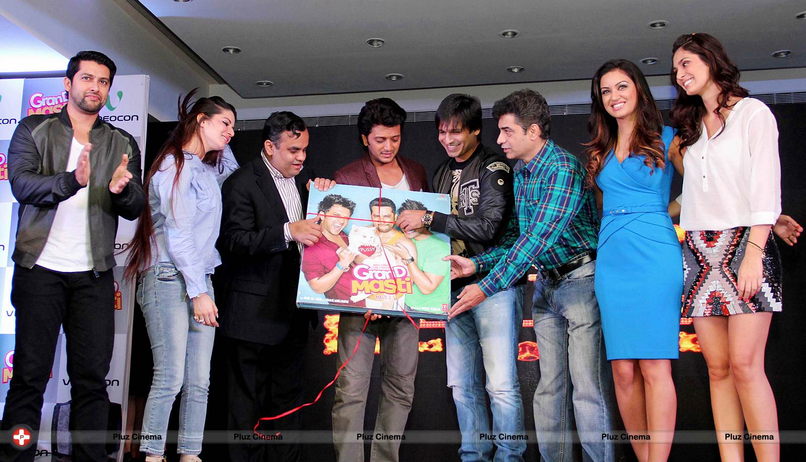 Promotion and music release of film Grand Masti Photos | Picture 564077
