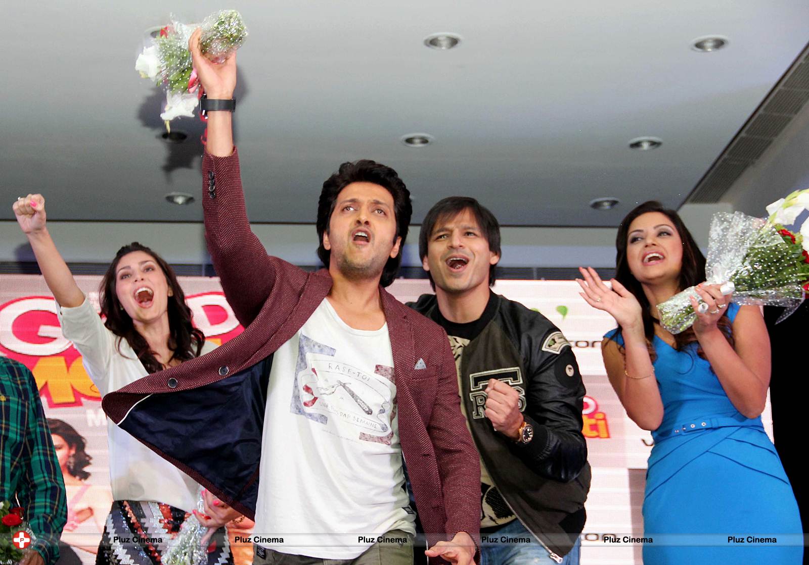 Promotion and music release of film Grand Masti Photos | Picture 564079