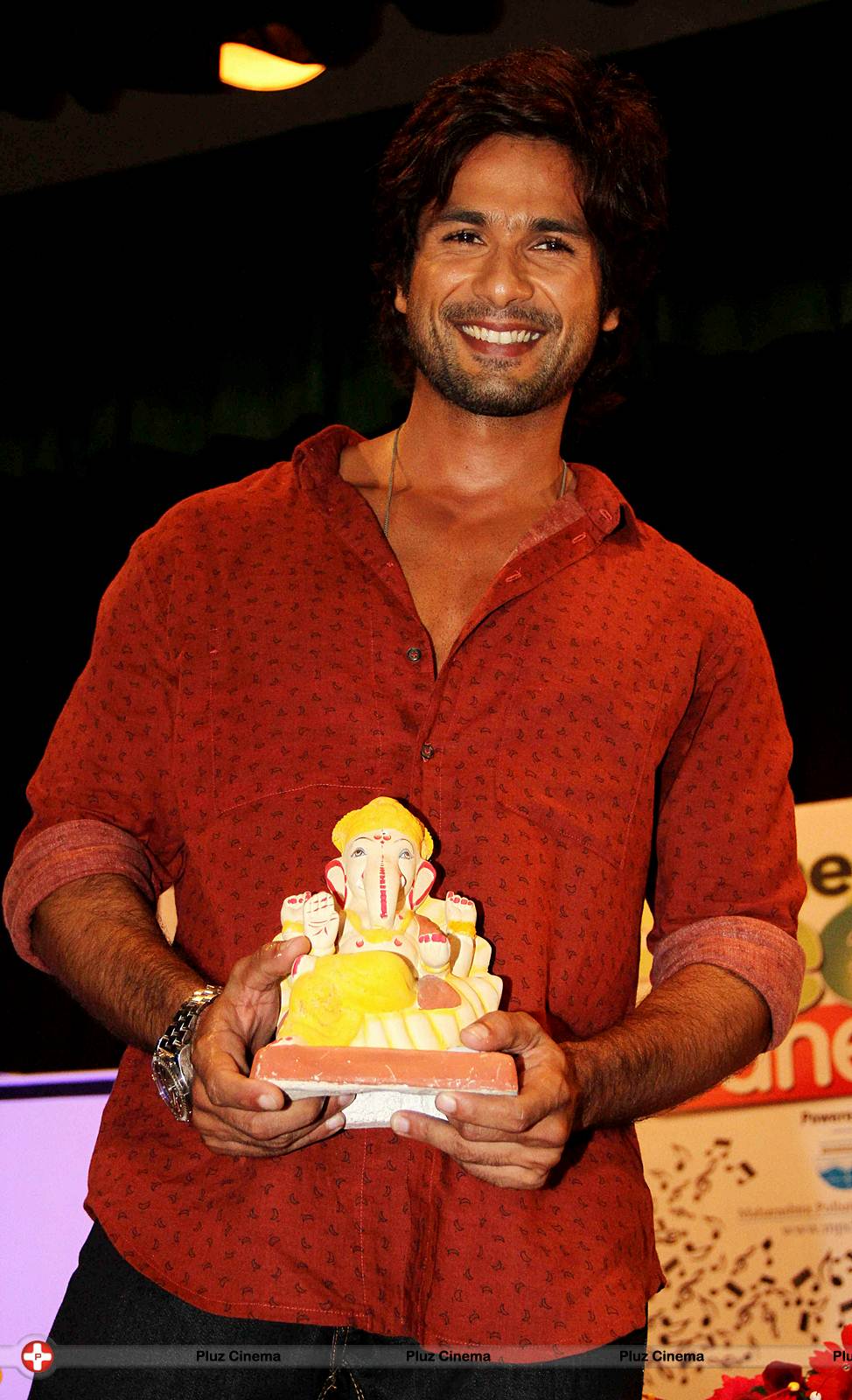 Shahid Kapoor supports Times Green Ganesh Launch Photos | Picture 563146