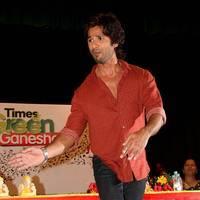 Shahid Kapoor supports Times Green Ganesh Launch Photos | Picture 563127