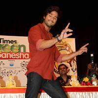 Shahid Kapoor supports Times Green Ganesh Launch Photos | Picture 563130