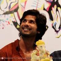 Shahid Kapoor supports Times Green Ganesh Launch Photos | Picture 563134