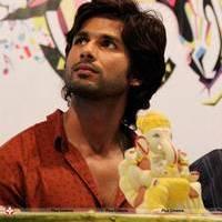 Shahid Kapoor supports Times Green Ganesh Launch Photos | Picture 563145