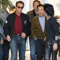 Arnold Schwarzenegger is seen leaving Giuseppe Franco Salon | Picture 134604