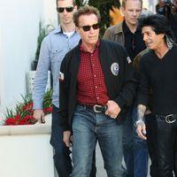 Arnold Schwarzenegger is seen leaving Giuseppe Franco Salon | Picture 134605