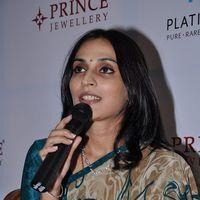 Aishwarya Dhanush - Aishwarya and Dhanush unveil Prince Jewellery's Platinum - Pictures