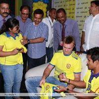 Style One Visited by Chennai Super King Players Badrinath and Polinger - Pictures | Picture 189337