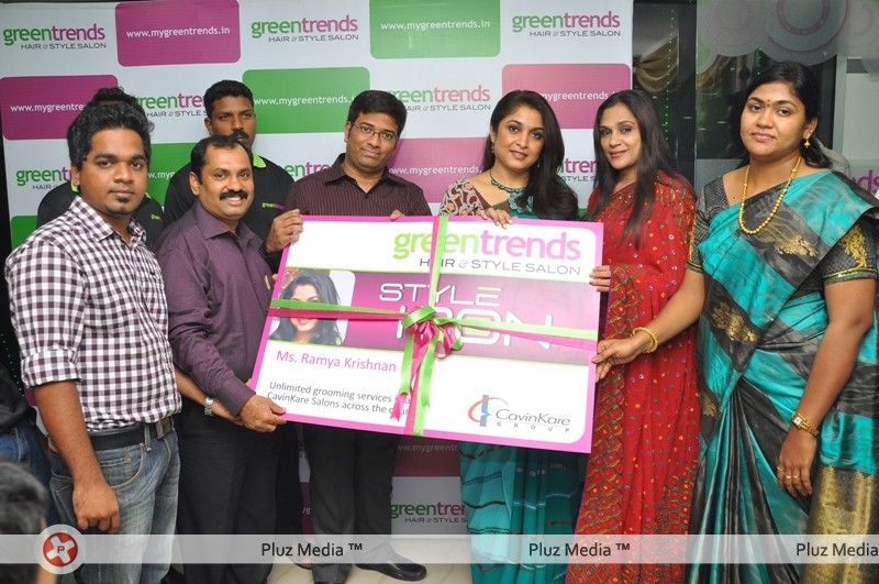Ramya Krishnan inaugurated Green Trends Salon Pictures | Picture 243098