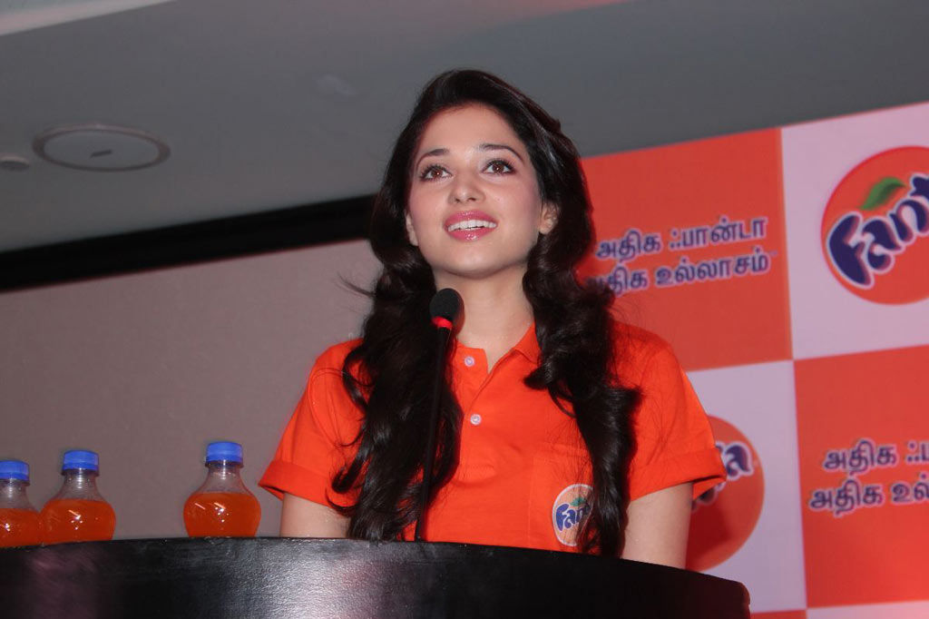 Tamanna at Winner of the Fanta Consumer Promotion Meet Photos | Picture 243597