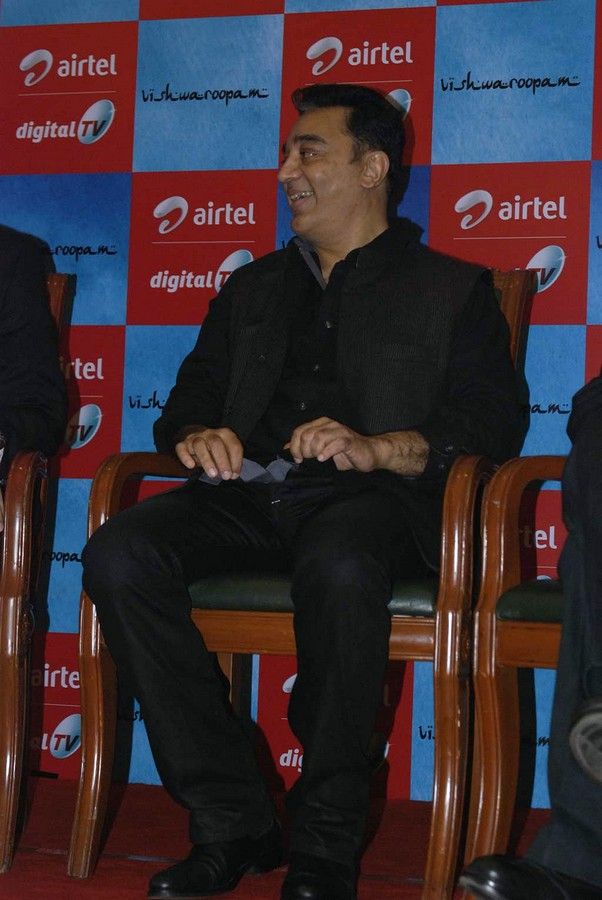 Kamal Haasan - Vishwaroopam Airtel Dth Launch Pictures | Picture 351089