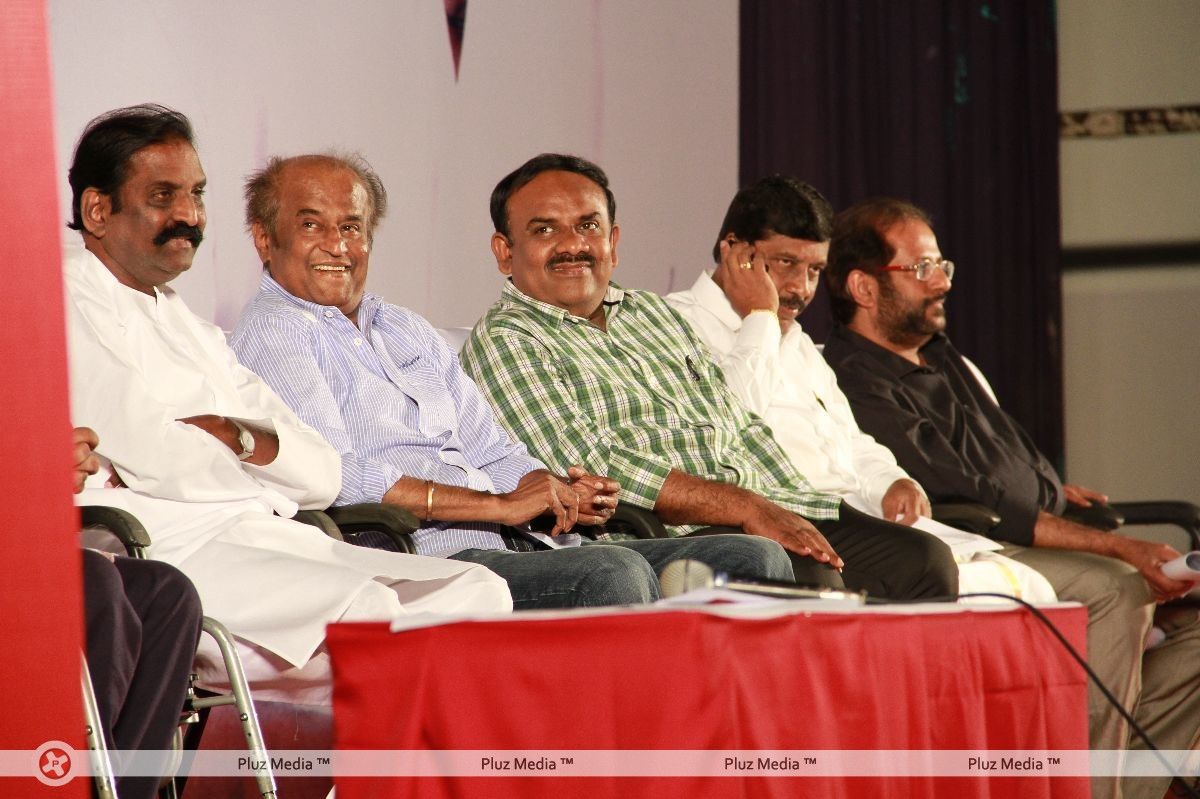 Rajinikanth at Iyal Award For S.Ramakrishnan Felicitated Event Pictures | Picture 160575