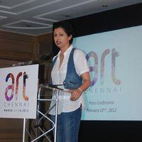Actress Gouthami at Art Chennai - Pictures