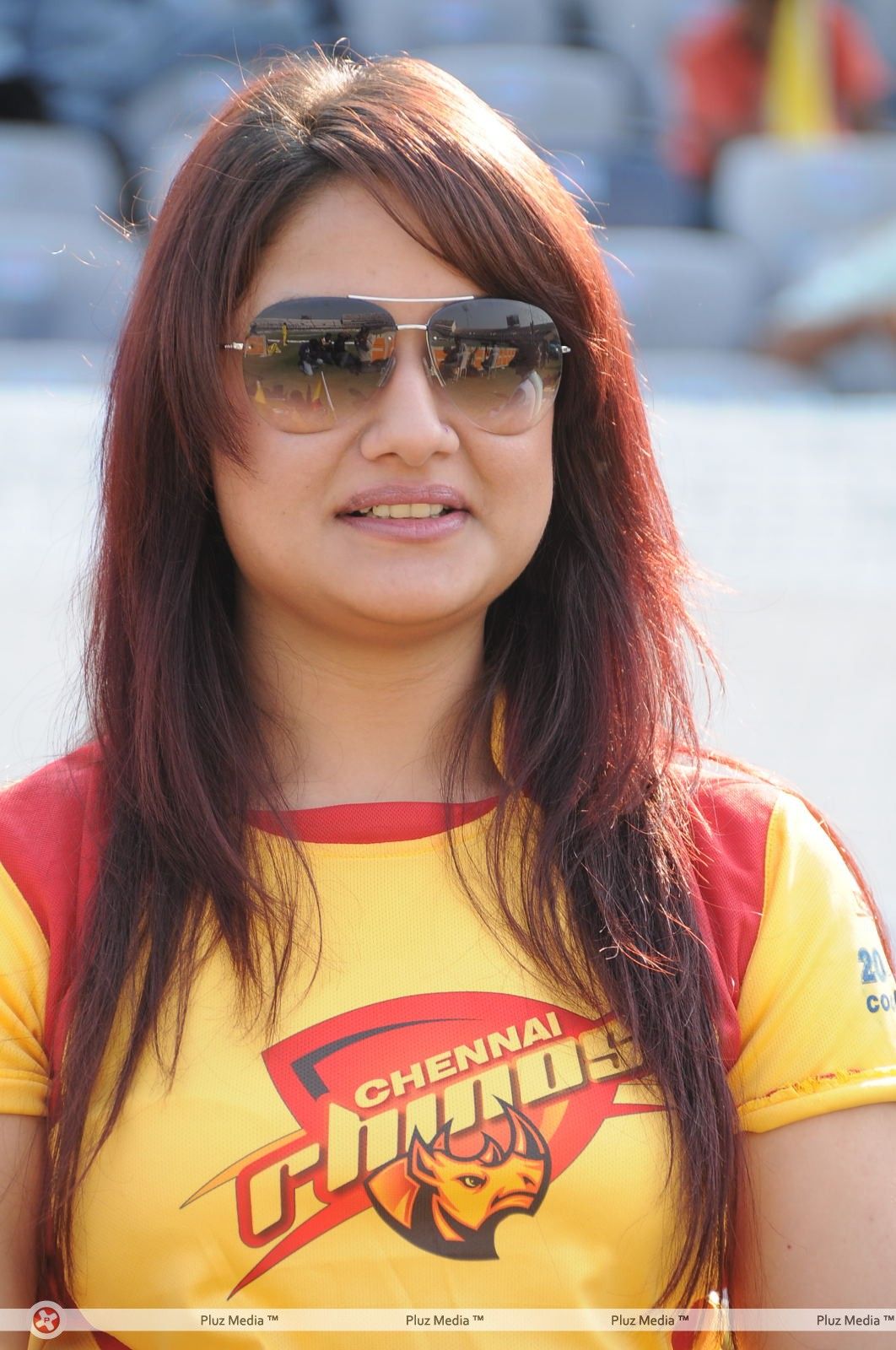 Sonia Agarwal - Heroins at Chennai Rhinos Vs Kerala Strikers Match - Pictures | Picture 153248