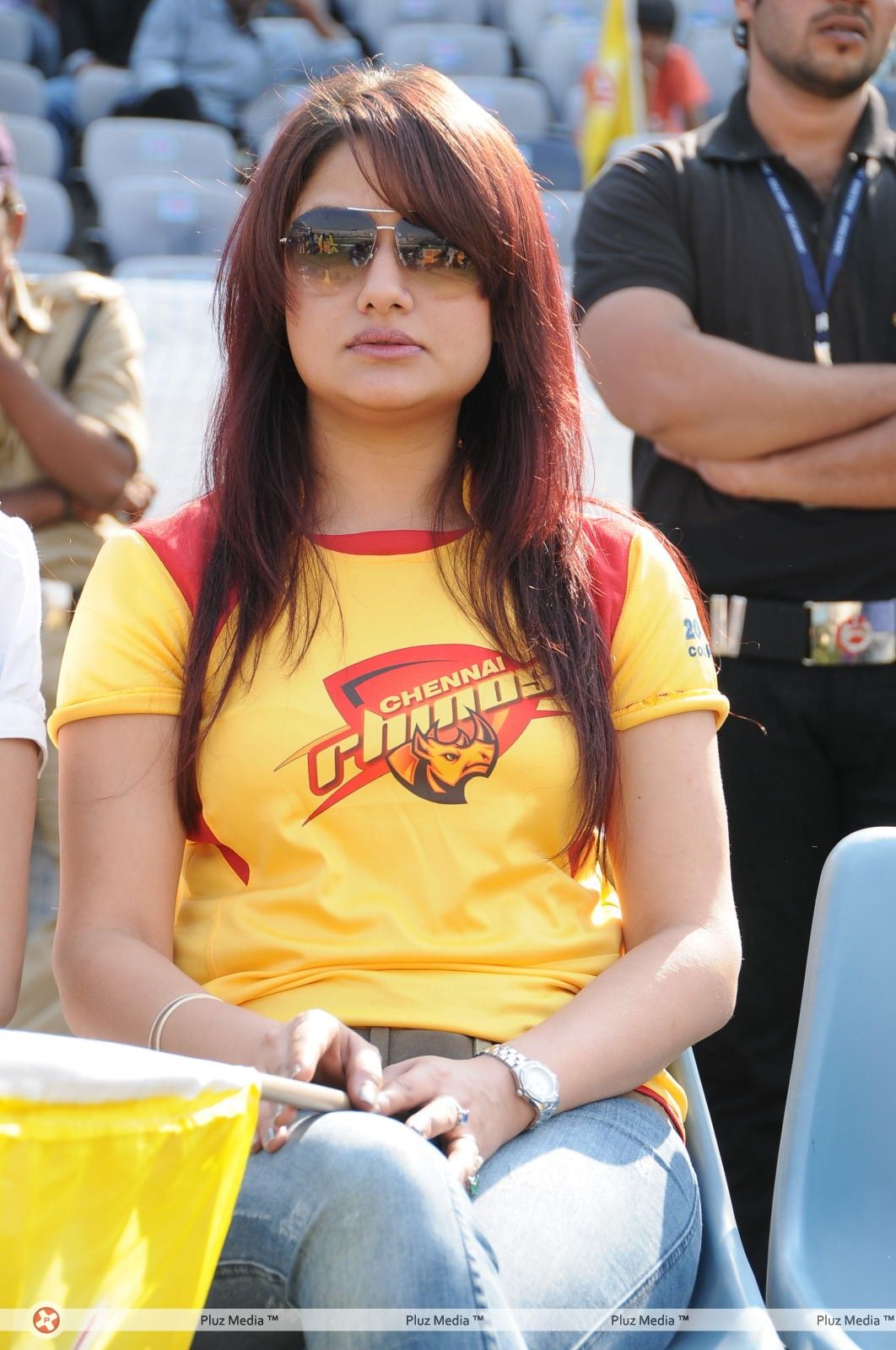 Sonia Agarwal - Heroins at Chennai Rhinos Vs Kerala Strikers Match - Pictures | Picture 153257
