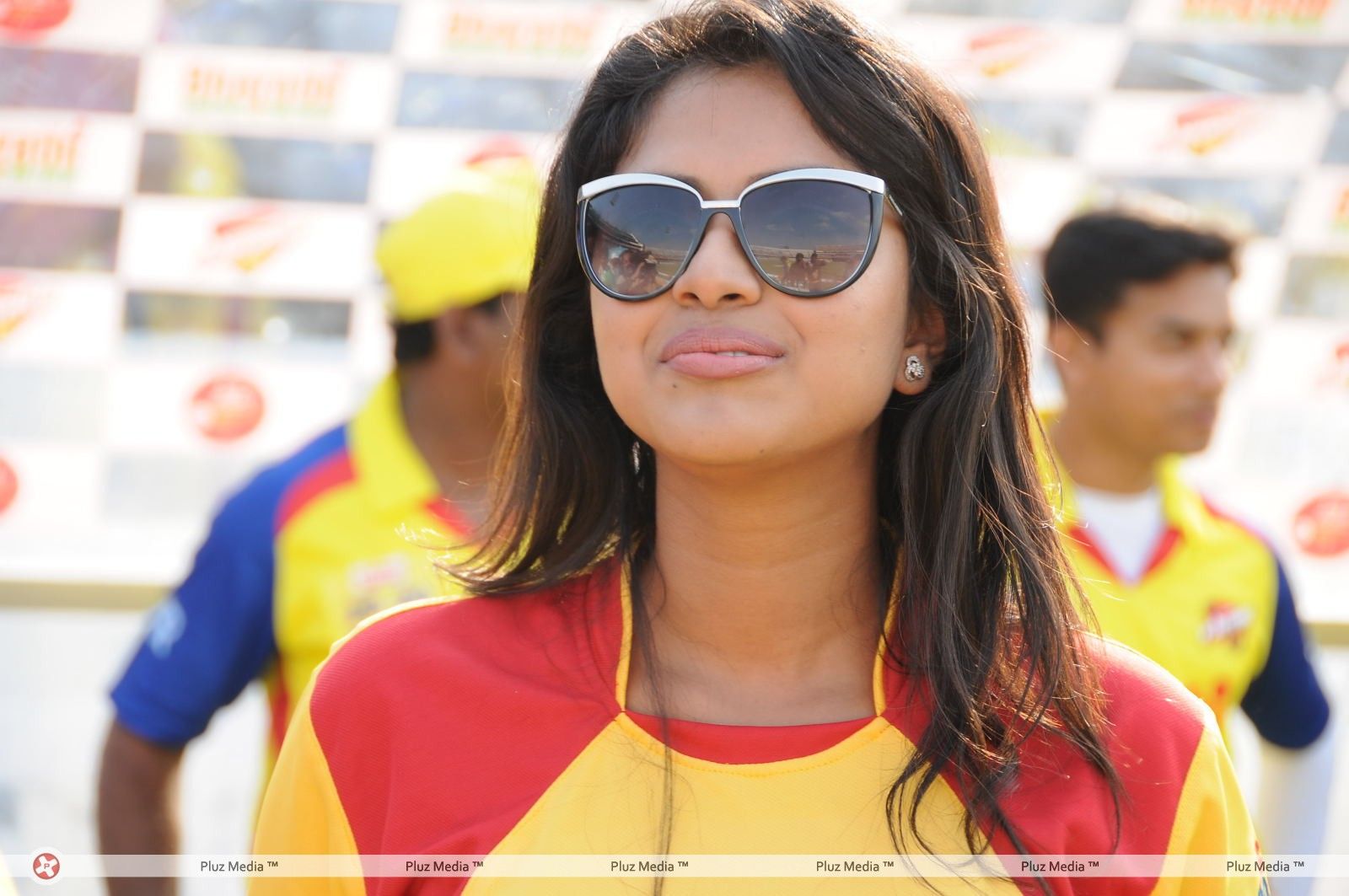 Amala Paul - Heroins at Chennai Rhinos Vs Kerala Strikers Match - Pictures | Picture 153261