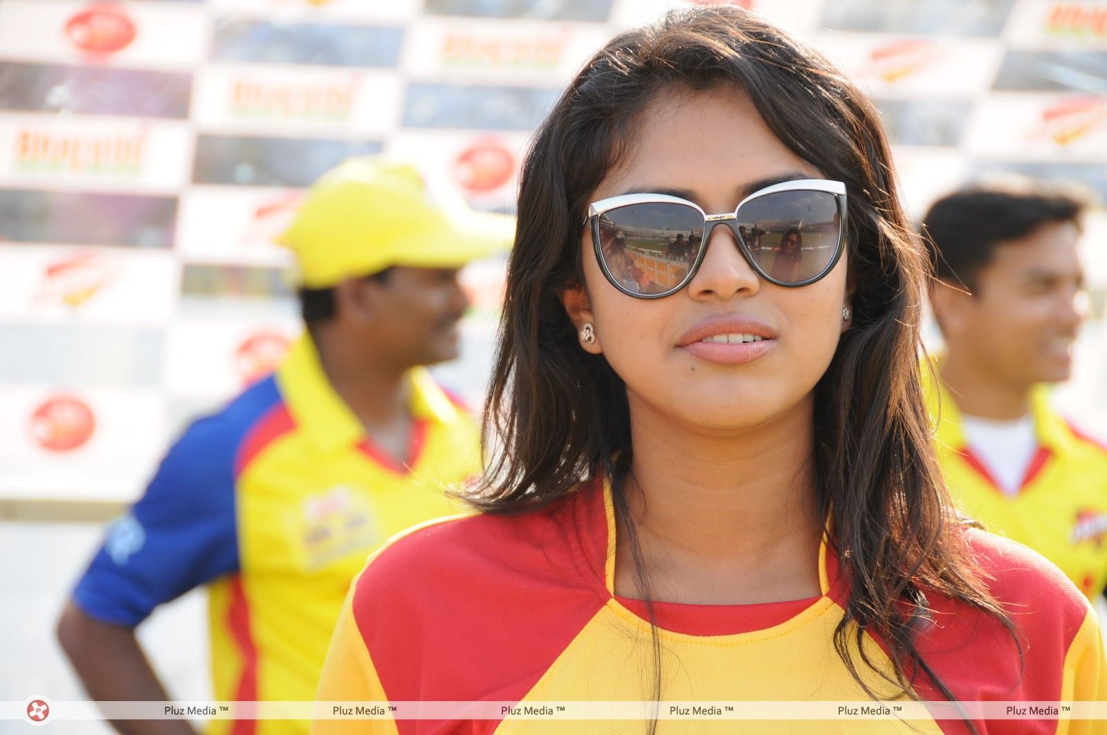 Amala Paul - Heroins at Chennai Rhinos Vs Kerala Strikers Match - Pictures | Picture 153262
