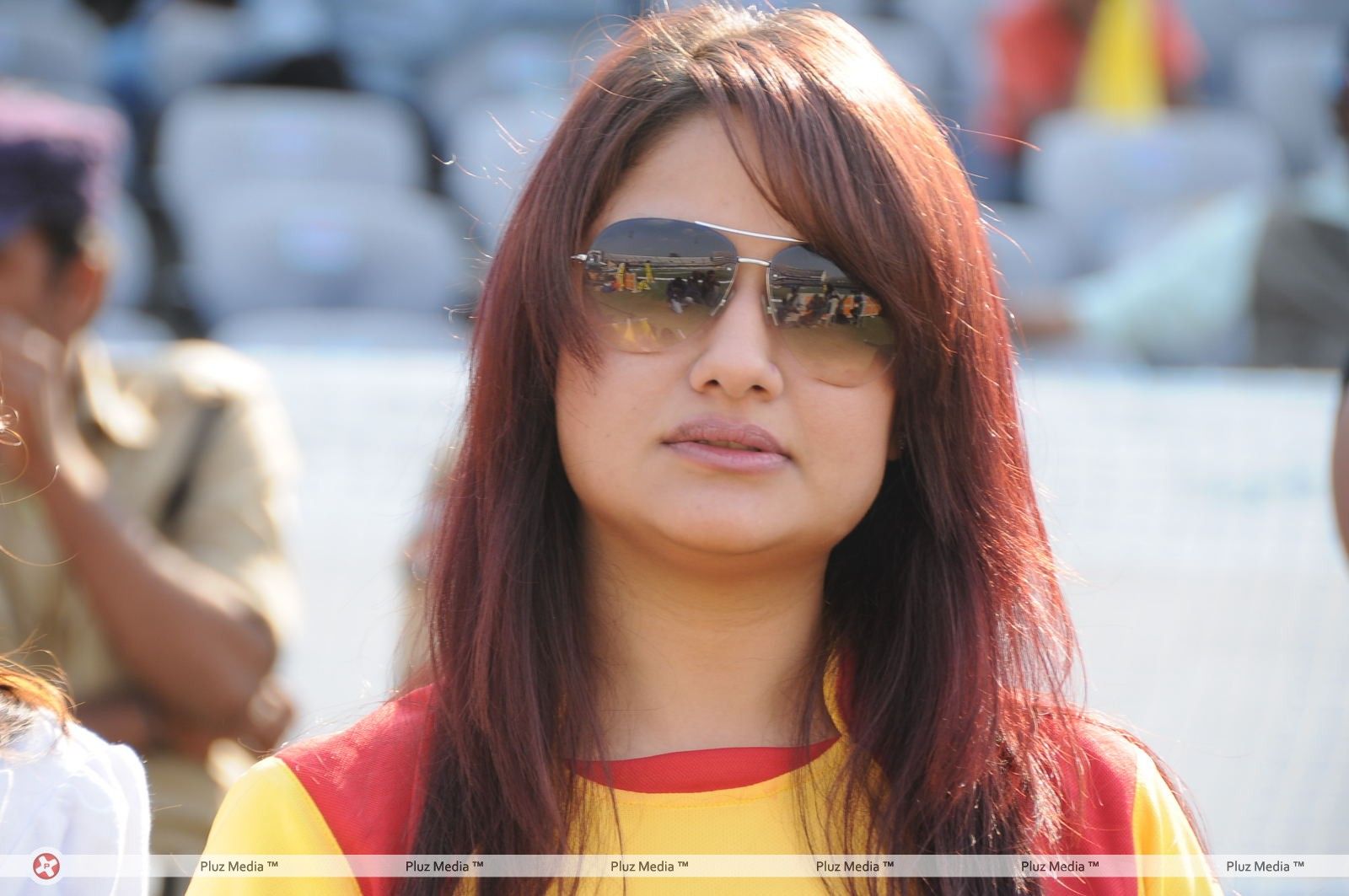 Sonia Agarwal - Heroins at Chennai Rhinos Vs Kerala Strikers Match - Pictures | Picture 153265