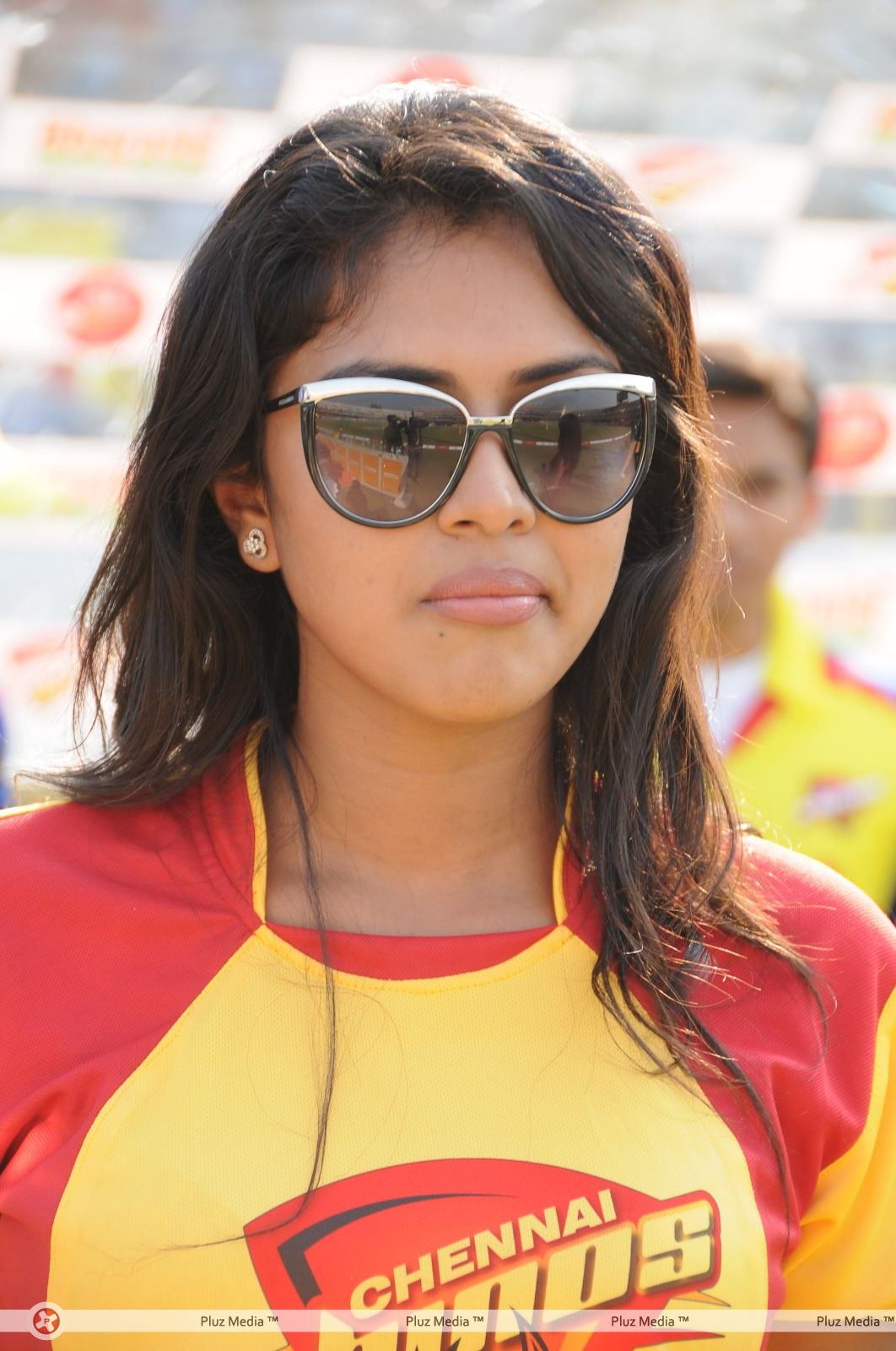 Amala Paul - Heroins at Chennai Rhinos Vs Kerala Strikers Match - Pictures | Picture 153293
