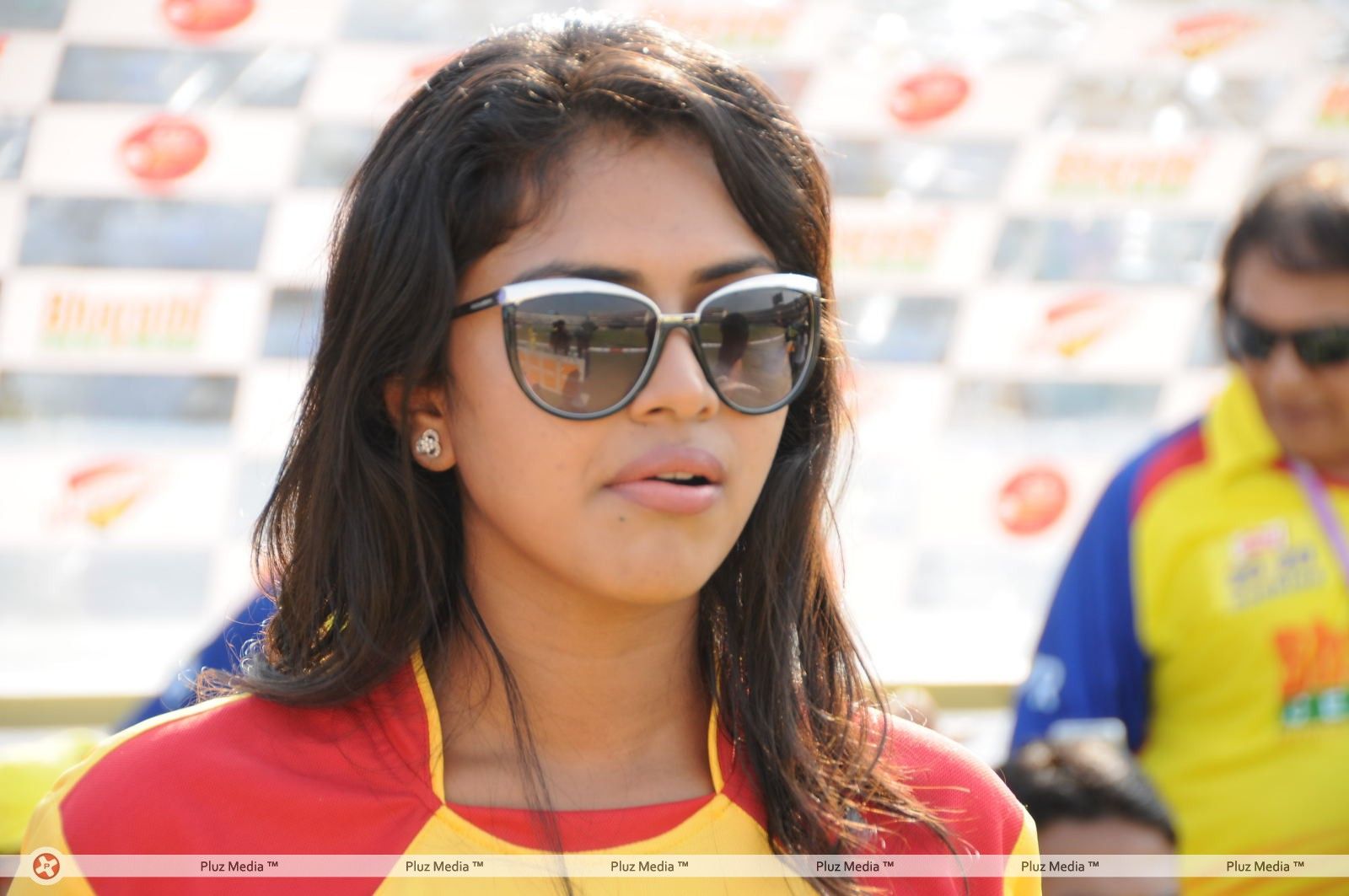 Amala Paul - Heroins at Chennai Rhinos Vs Kerala Strikers Match - Pictures | Picture 153321