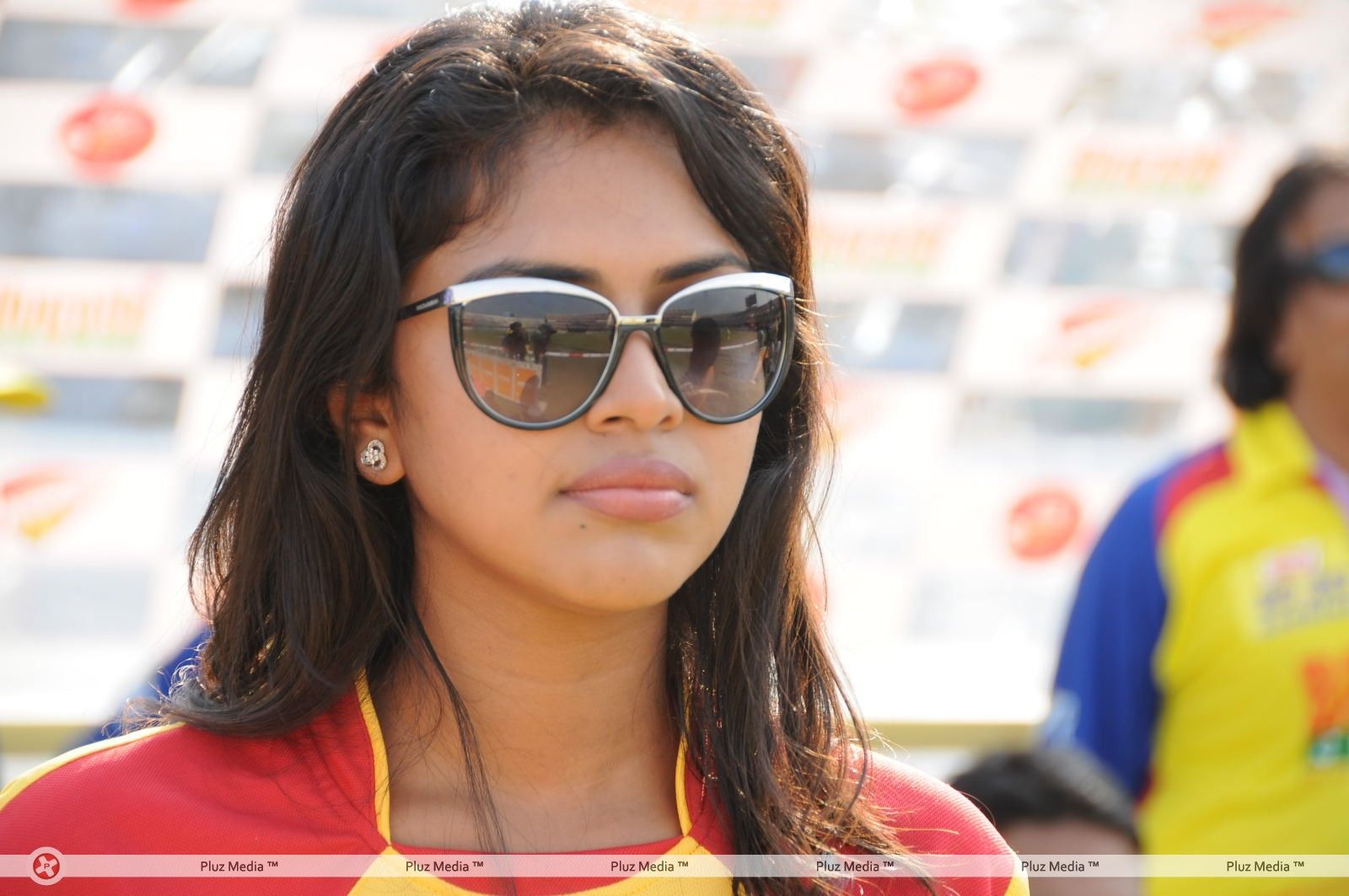 Amala Paul - Heroins at Chennai Rhinos Vs Kerala Strikers Match - Pictures | Picture 153355