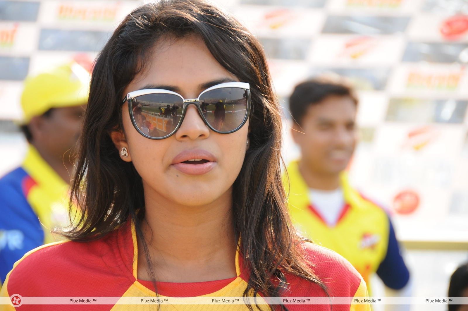 Amala Paul - Heroins at Chennai Rhinos Vs Kerala Strikers Match - Pictures | Picture 153358