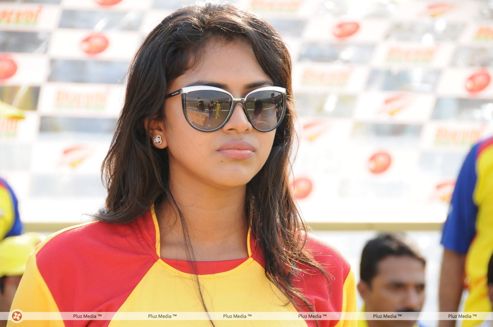 Amala Paul - Heroins at Chennai Rhinos Vs Kerala Strikers Match - Pictures | Picture 153371