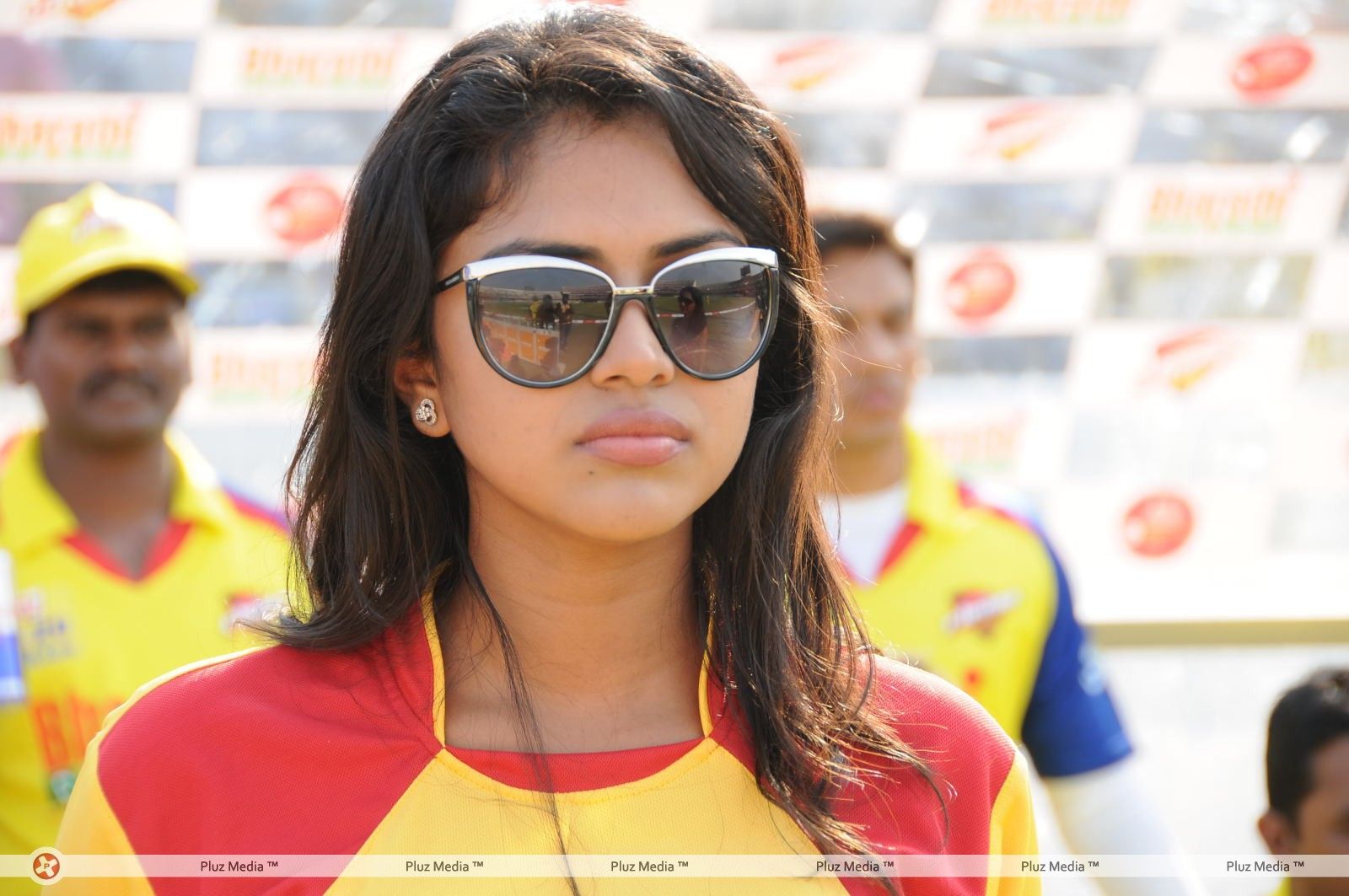 Amala Paul - Heroins at Chennai Rhinos Vs Kerala Strikers Match - Pictures | Picture 153379