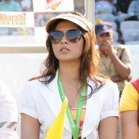 Madhu Shalini - Heroins at Chennai Rhinos Vs Kerala Strikers Match - Pictures | Picture 153281