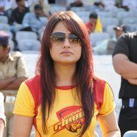 Sonia Agarwal - Heroins at Chennai Rhinos Vs Kerala Strikers Match - Pictures | Picture 153291