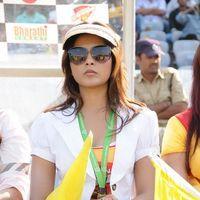 Madhu Shalini - Heroins at Chennai Rhinos Vs Kerala Strikers Match - Pictures | Picture 153302