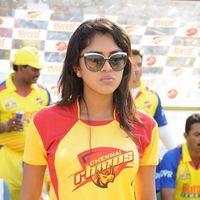 Amala Paul - Heroins at Chennai Rhinos Vs Kerala Strikers Match - Pictures | Picture 153305
