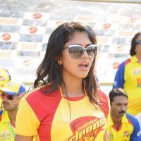 Amala Paul - Heroins at Chennai Rhinos Vs Kerala Strikers Match - Pictures | Picture 153374