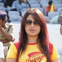 Sonia Agarwal - Heroins at Chennai Rhinos Vs Kerala Strikers Match - Pictures