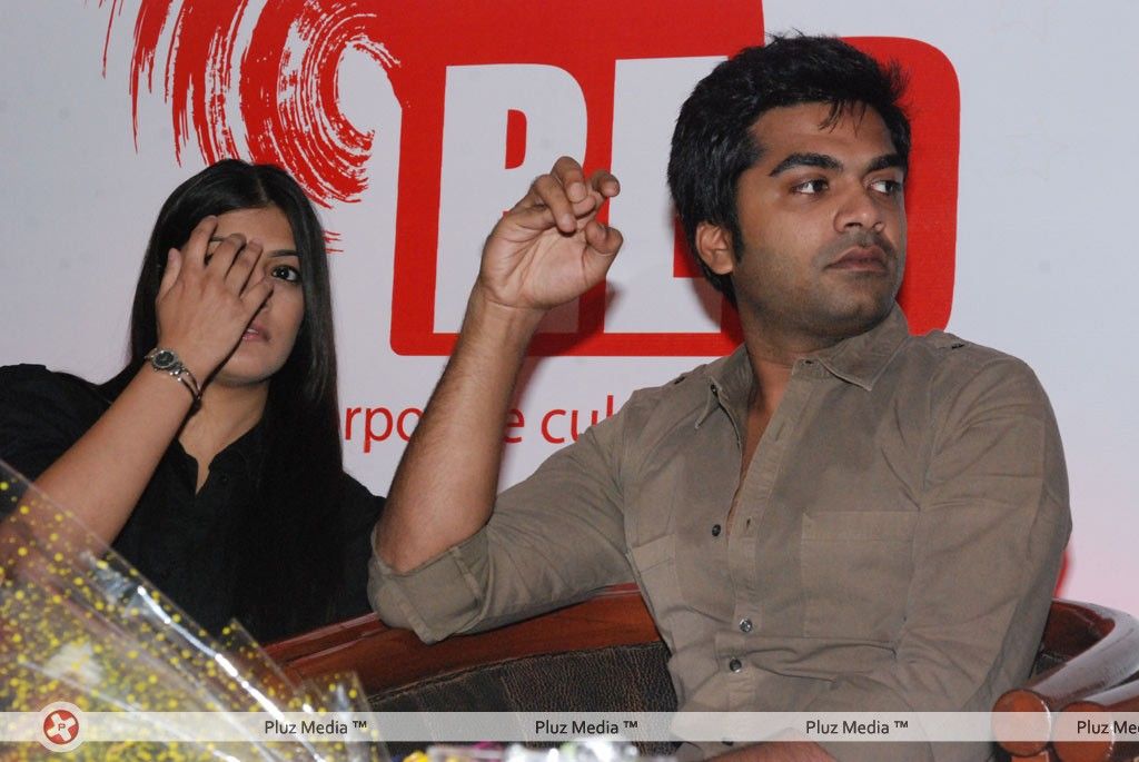 Simbu & Varalakshmi at RED - India’s first Inter - Corporate Cultural Festival - Pictures | Picture 208853