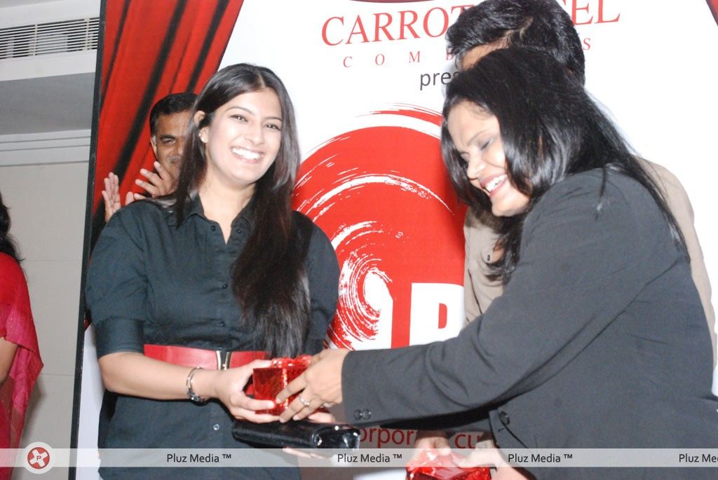 Simbu & Varalakshmi at RED - India’s first Inter - Corporate Cultural Festival - Pictures | Picture 208854