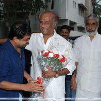 Rajini watches Special Show of Vazhalukku Enn 18/9 - Pictures | Picture 203306