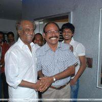 Rajini watches Special Show of Vazhalukku Enn 18/9 - Pictures | Picture 203307