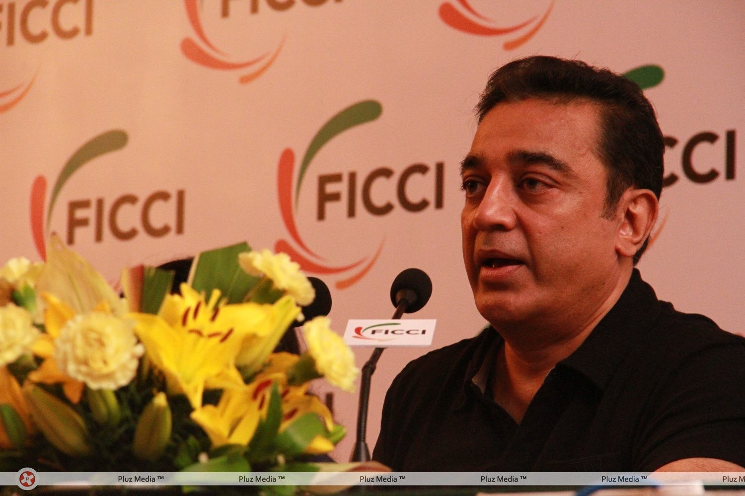 Kamal Haasan - Kamal Haasan at FICCI Press Meet Pictures | Picture 288444