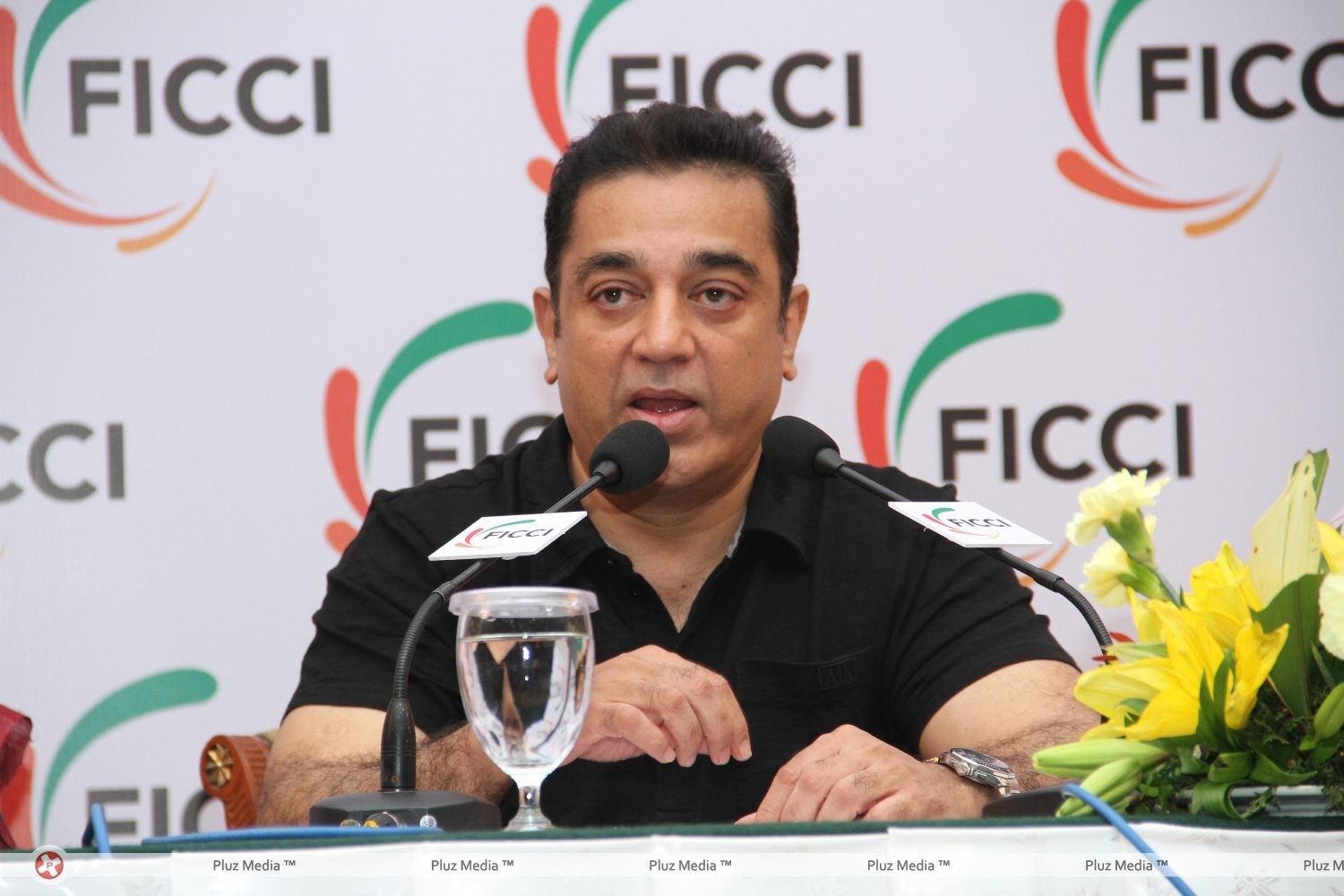 Kamal Haasan - Kamal Haasan at FICCI Press Meet Pictures | Picture 288455