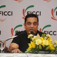 Kamal Haasan - Kamal Haasan at FICCI Press Meet Pictures | Picture 288443