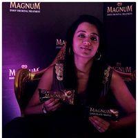 Trisha Krishnan - Actress Trisha at Magnum Ice Cream Launch Photos | Picture 422882