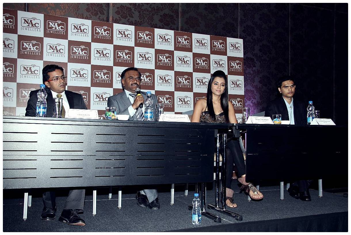 Trisha at NAC Jewellers Press Meet Pictures | Picture 430033