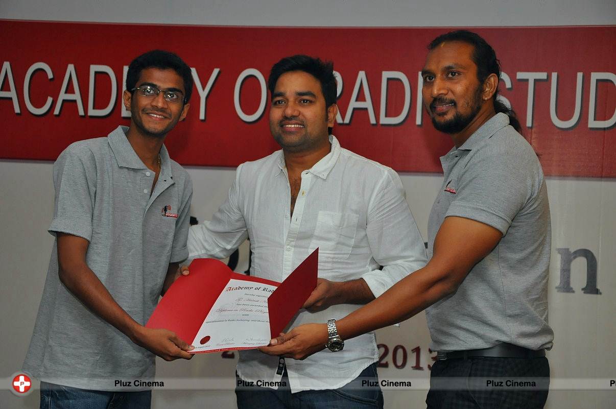 Actor siva at academy of radio studies 1st convocation photos | Picture 549407