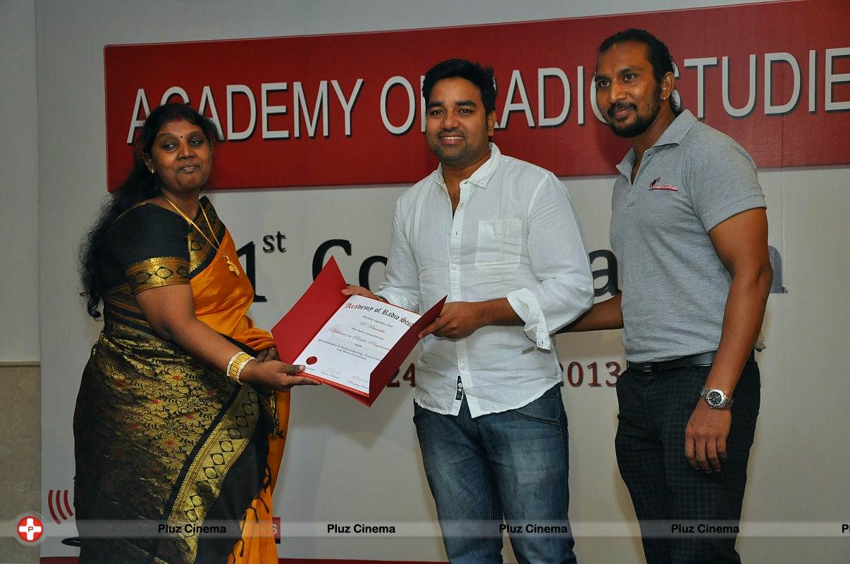 Actor siva at academy of radio studies 1st convocation photos | Picture 549408