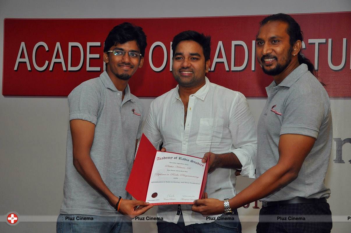 Actor siva at academy of radio studies 1st convocation photos | Picture 549425
