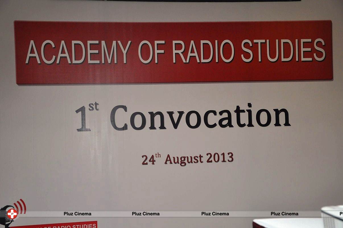 Actor siva at academy of radio studies 1st convocation photos | Picture 549435