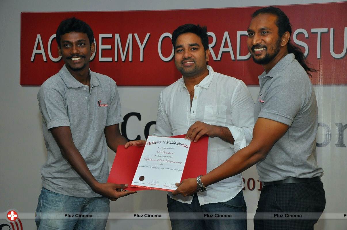 Actor siva at academy of radio studies 1st convocation photos | Picture 549440