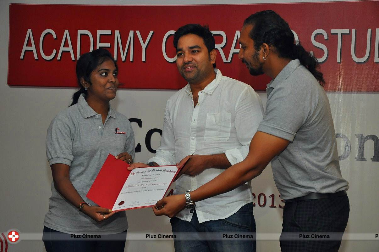 Actor siva at academy of radio studies 1st convocation photos | Picture 549442