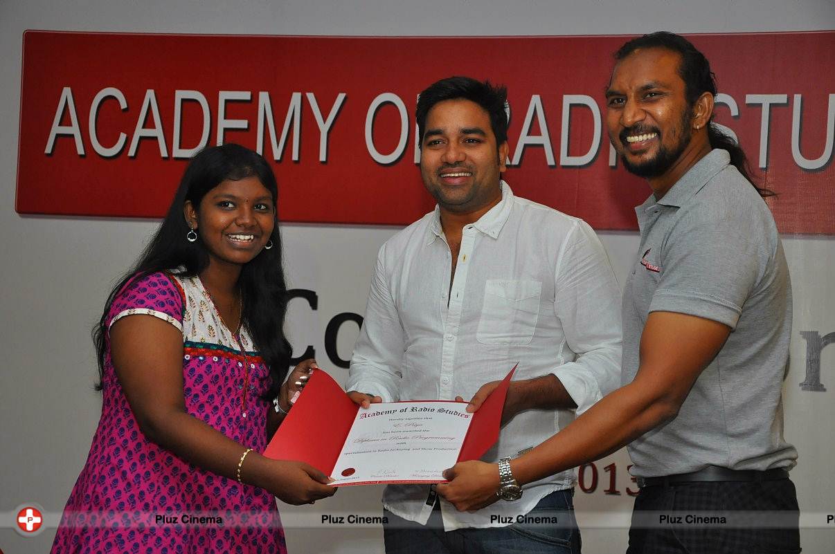 Actor siva at academy of radio studies 1st convocation photos | Picture 549444