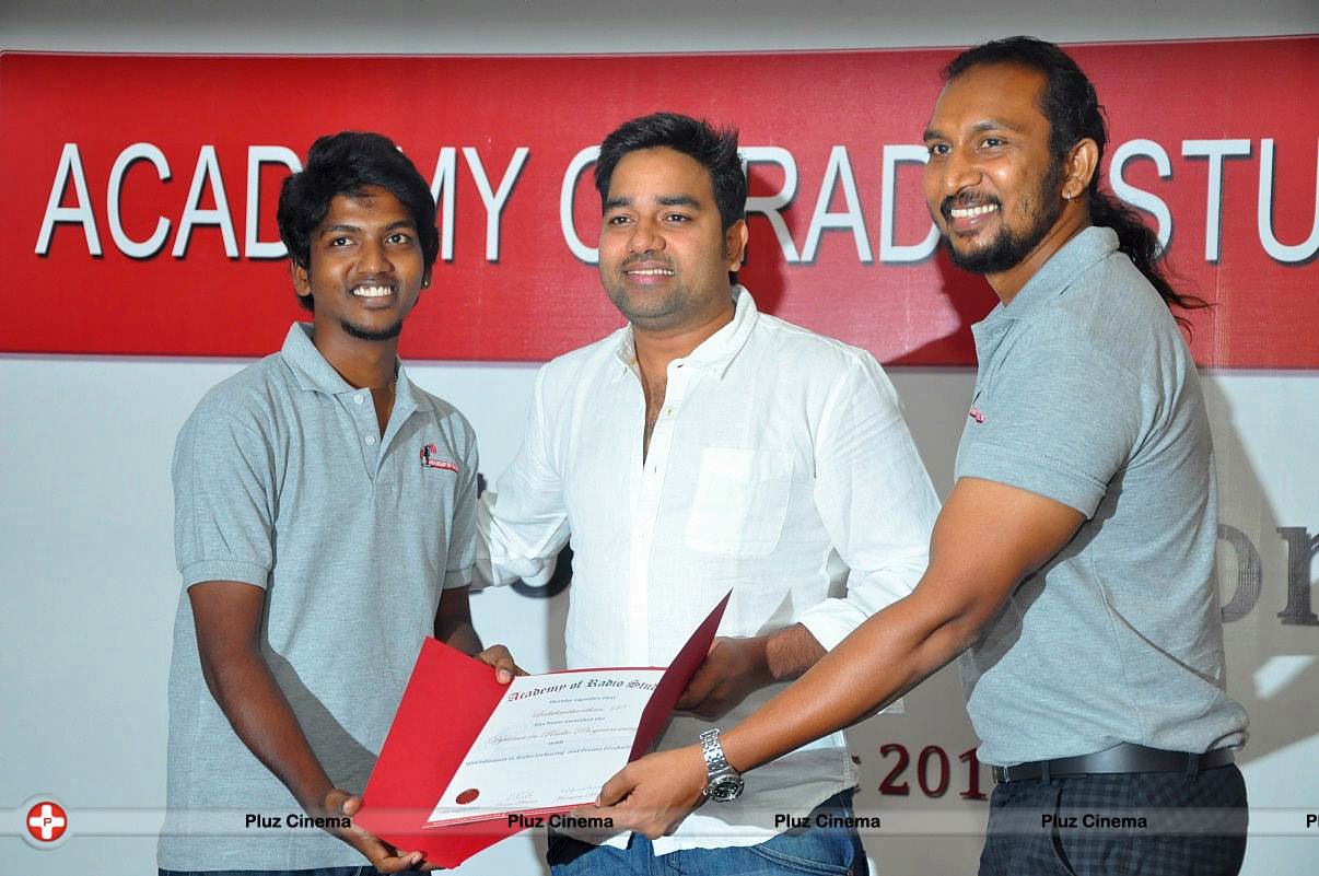 Actor siva at academy of radio studies 1st convocation photos | Picture 549447